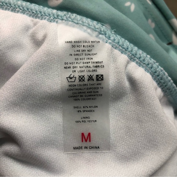 Unbranded Women’s Swimsuit Bottom High Cut Ruffle Floral Sweet Medium - Picture 5 of 5